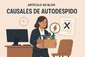 causal para autodespedirse en chile