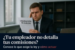 no tengo el desglose de mis comisiones