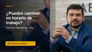 Francisco Acuña González, abogado laboral, explica el cambio de horario de trabajo en Chile